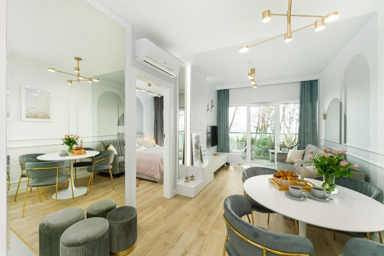 Apartament Baltic View 21 Z Widokiem Na Morze Ustronie Morskie Ngoại thất bức ảnh
