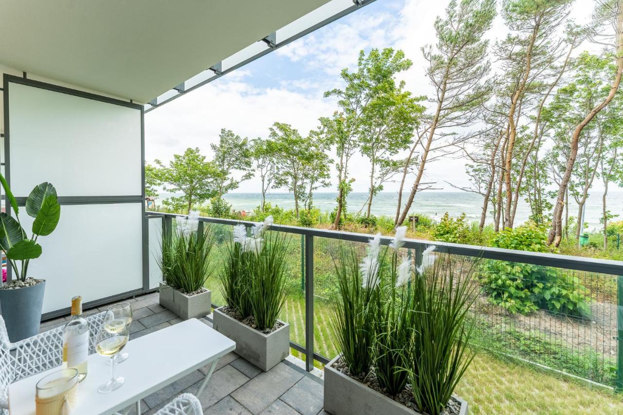 Apartament Baltic View 21 Z Widokiem Na Morze Ustronie Morskie Ngoại thất bức ảnh